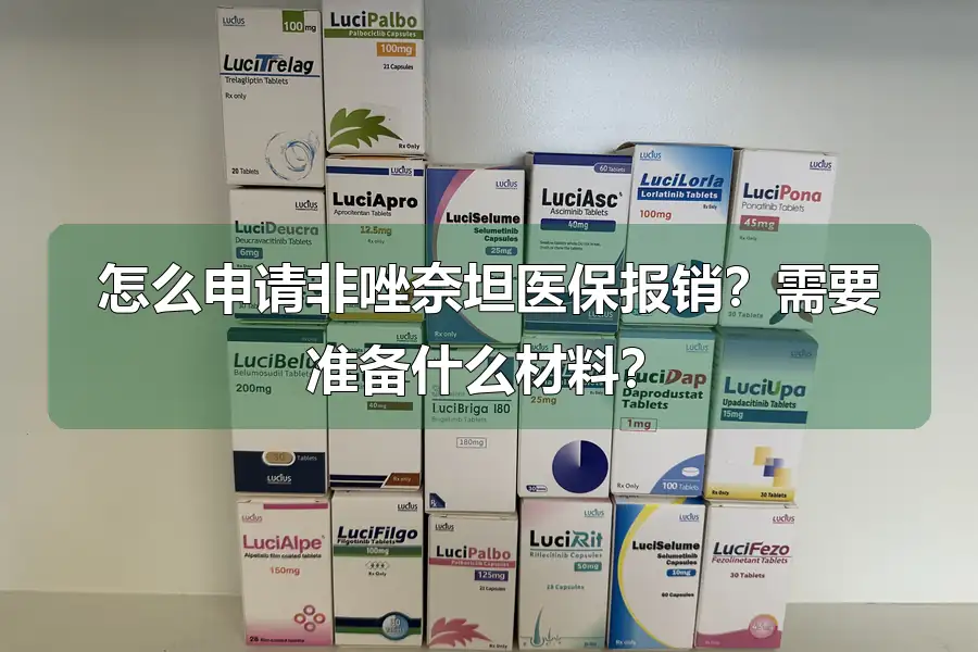 怎么申请非唑奈坦医保报销？需要准备什么材料？